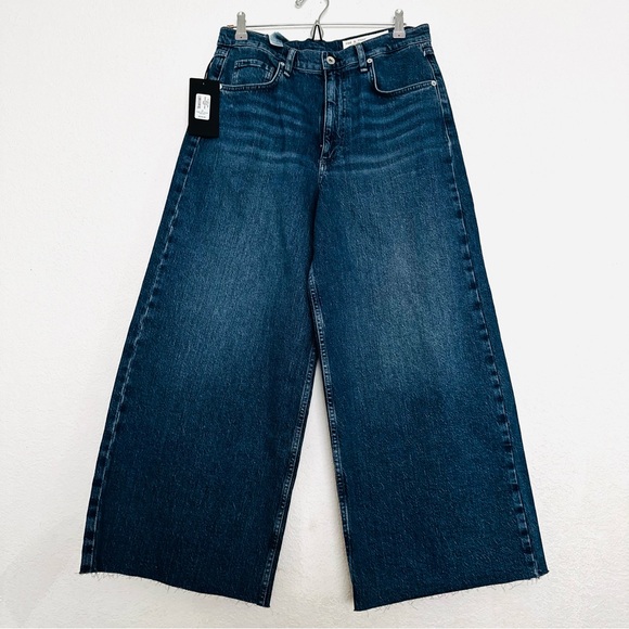 RAG & BONE Serena High-Rise Crop Jeans Size 30 - Picture 4 of 15